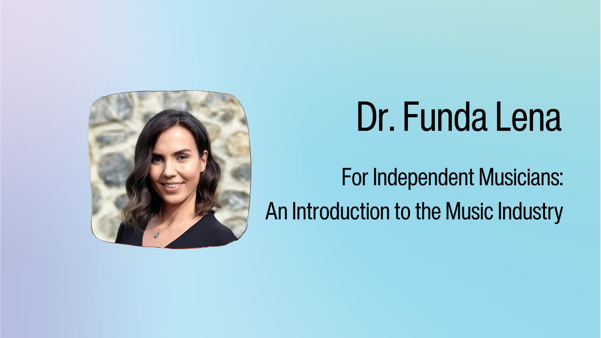 For Independent Musicians: An Introduction to the Music Industry