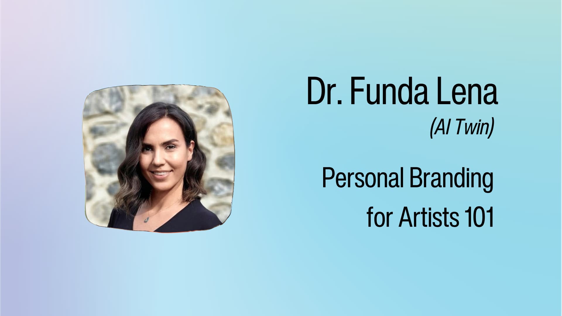 Personal Branding 101 for Artists